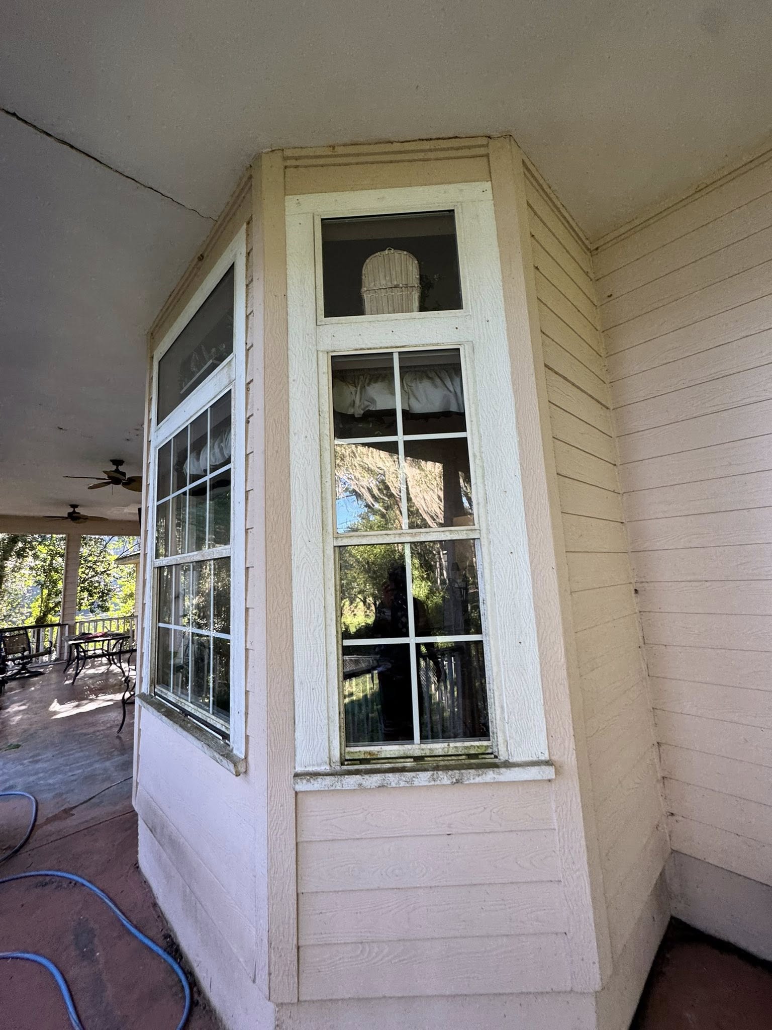 Pool enclosure cleaning